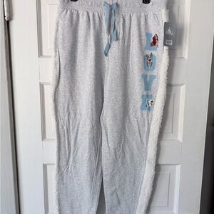 Disney Dogs Lounge Pants Drawstring lg nwt